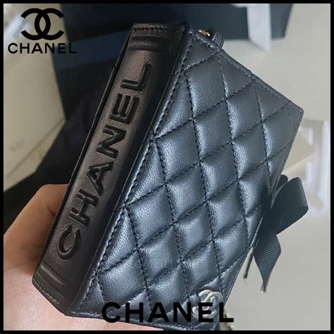 chanel holder card|Chanel card holder men's.